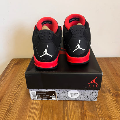 AIR JORDAN 4 RED THUNDER (GS) UK5 (NEW)