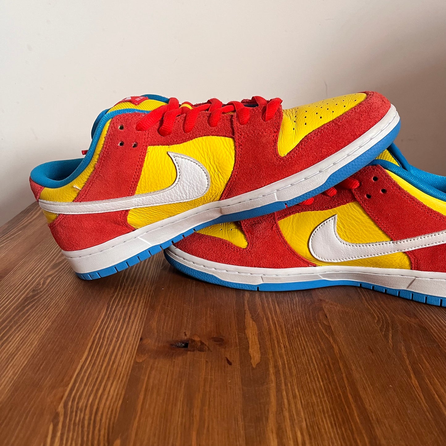 NIKE DUNK LOW SB BART SIMPSON UK11 (USED)