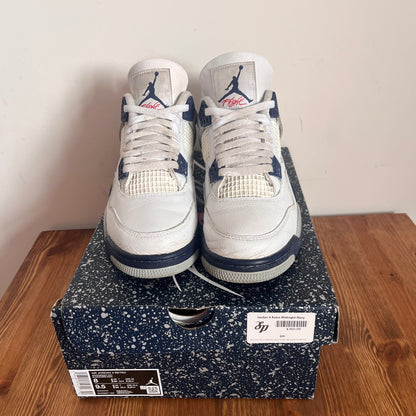 AIR JORDAN 4 MIDNIGHT NAVY UK7 (USED)