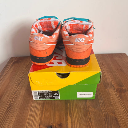 NIKE DUNK LOW SB ORANGE LOBSTER UK7 (USED)