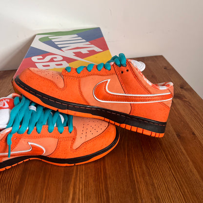 NIKE DUNK LOW SB ORANGE LOBSTER UK7 (USED)