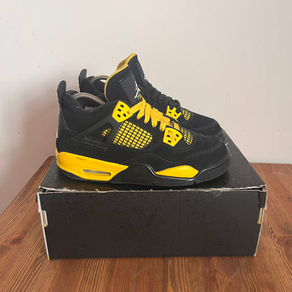 AIR JORDAN 4 YELLOW THUNDER (GS) UK4 (USED)