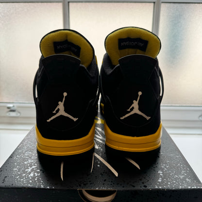 AIR JORDAN 4 YELLOW THUNDER UK7 (USED)