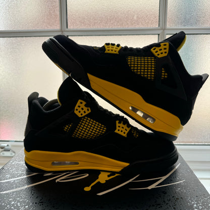 AIR JORDAN 4 YELLOW THUNDER UK7 (USED)