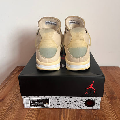 OFF-WHITE X AIR JORDAN 4 SAIL (W) UK9.5 (USED)