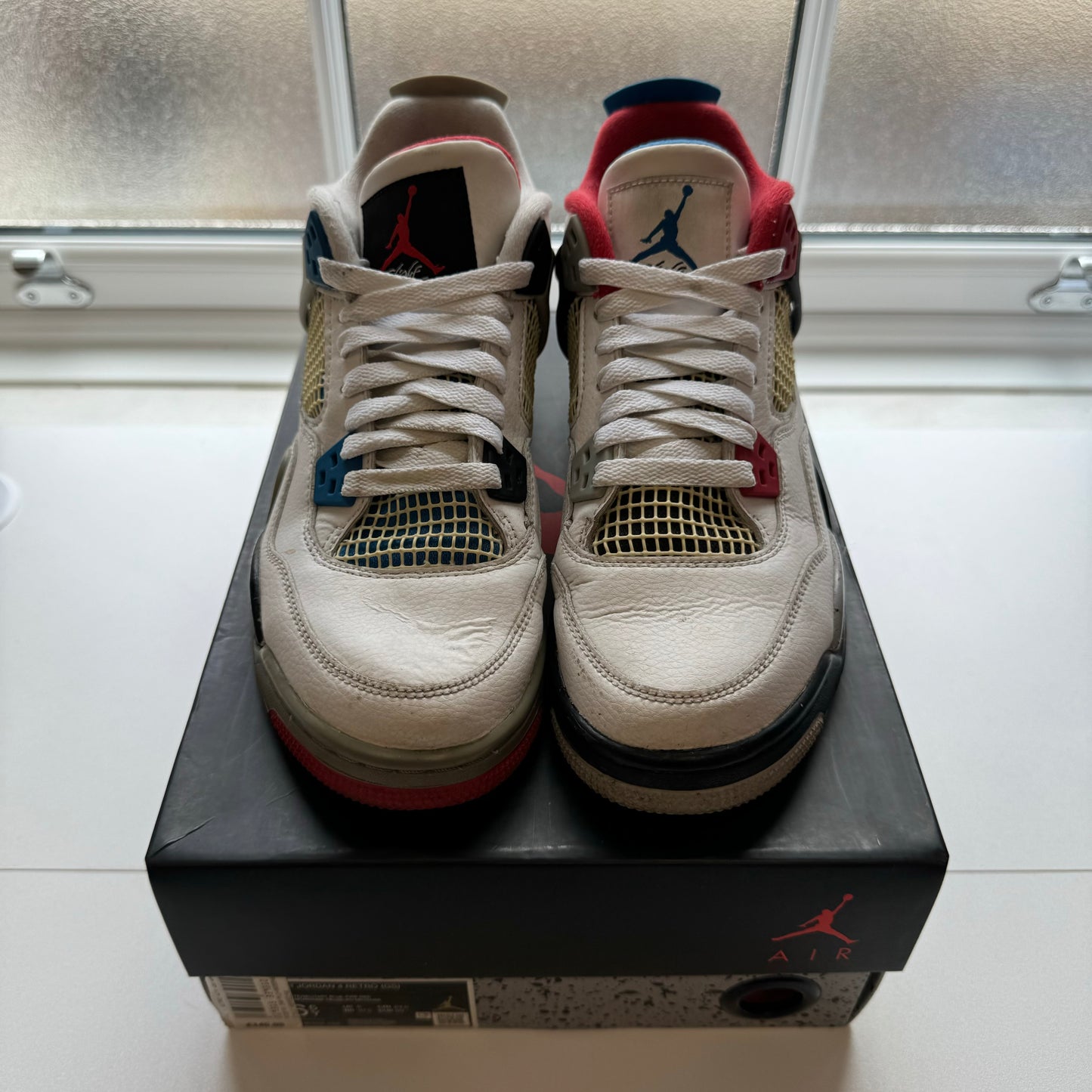 AIR JORDAN 4 WHAT THE (GS) UK6 (USED)