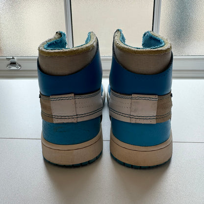 OFF WHITE X AIR JORDAN 1 HIGH UNC UK6 (USED)