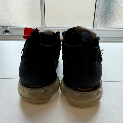 OFF WHITE X NIKE AIR VAPORMAX BLACK 2.0 UK3.5 (USED)