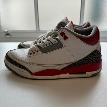 AIR JORDAN 3 FIRE RED 2022 UK7.5 (USED)