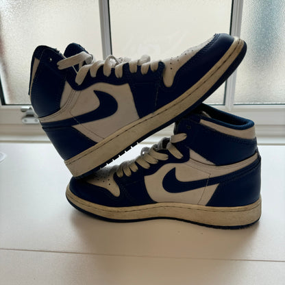 AIR JORDAN 1 STORM BLUE (GS) UK4 (USED)