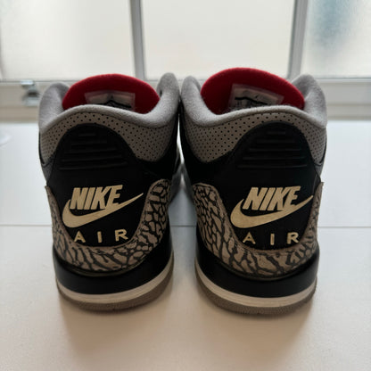 AIR JORDAN 3 BLACK CEMENT (GS) UK5 (USED)