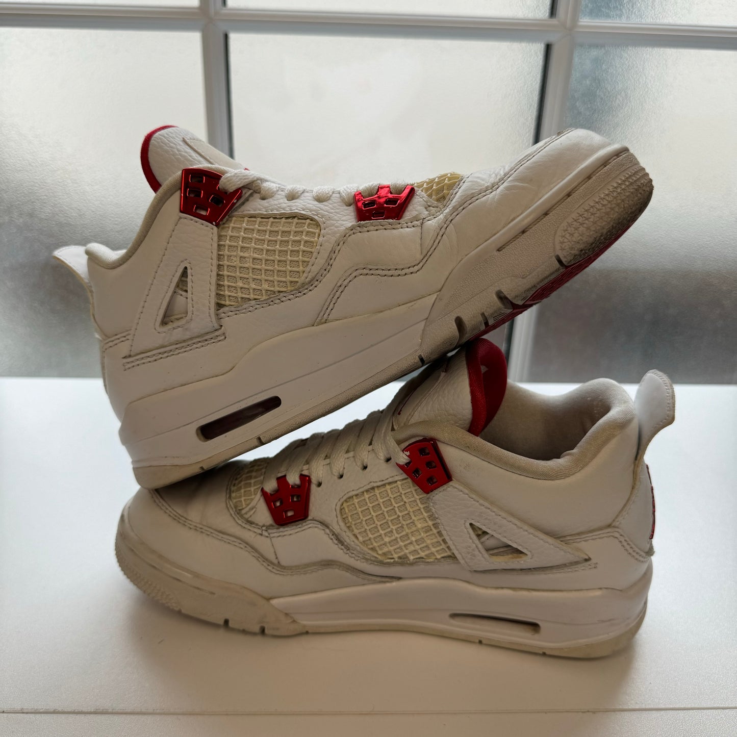 AIR JORDAN 4 RED METALLIC (GS) UK5 (USED)