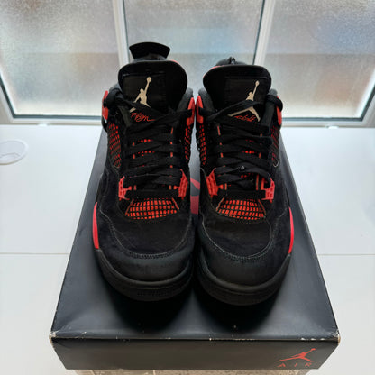 AIR JORDAN 4 RED THUNDER UK8.5 (USED)