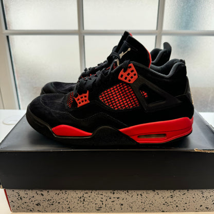 AIR JORDAN 4 RED THUNDER UK8.5 (USED)