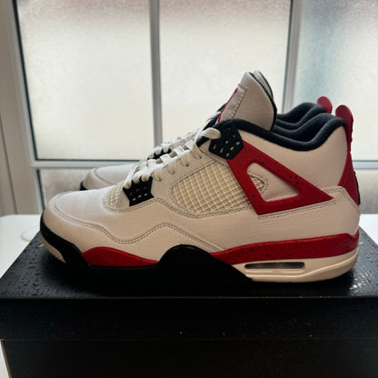 AIR JORDAN 4 RED CEMENT UK9.5 (USED)