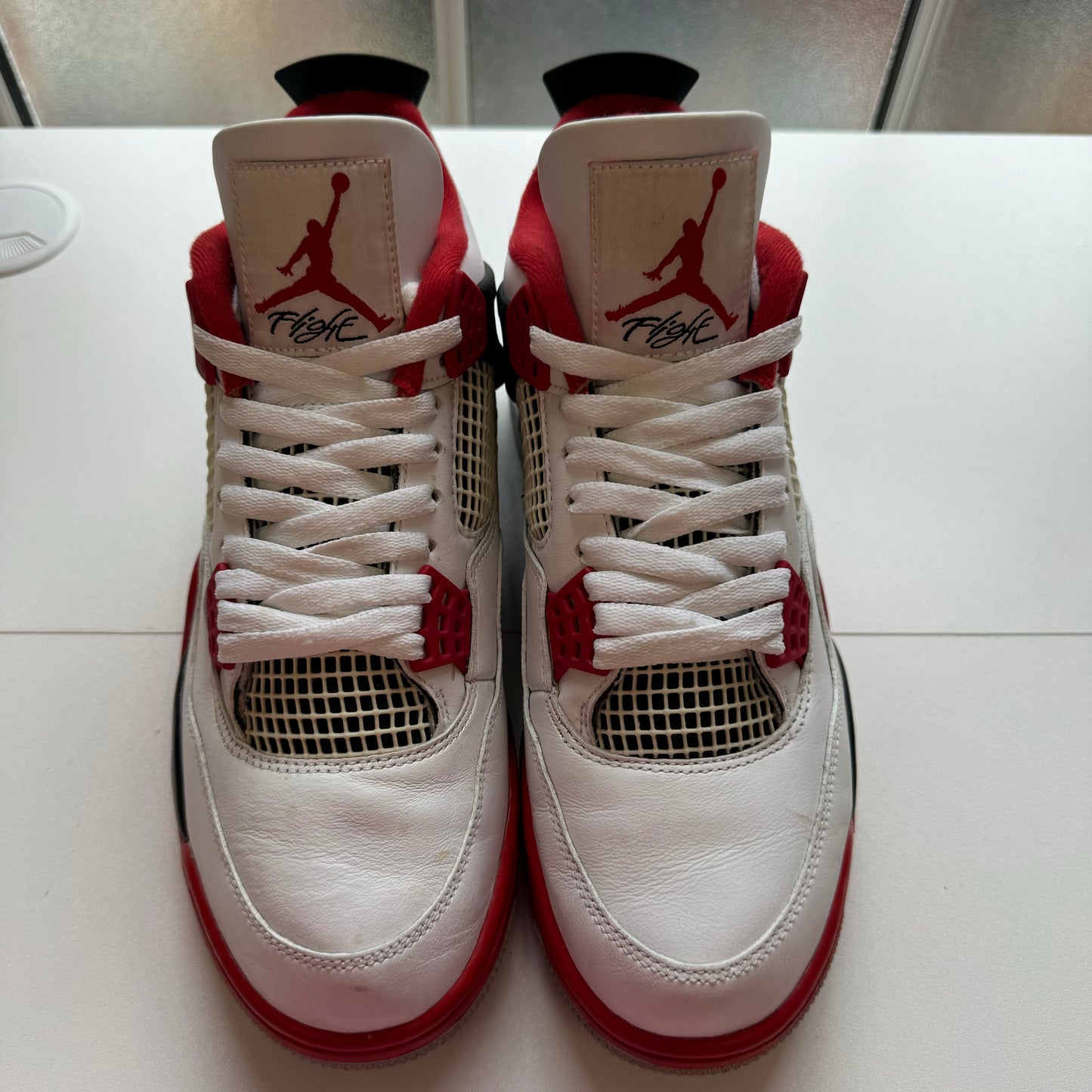 AIR JORDAN 4 FIRE RED 2020 UK8.5 (USED)