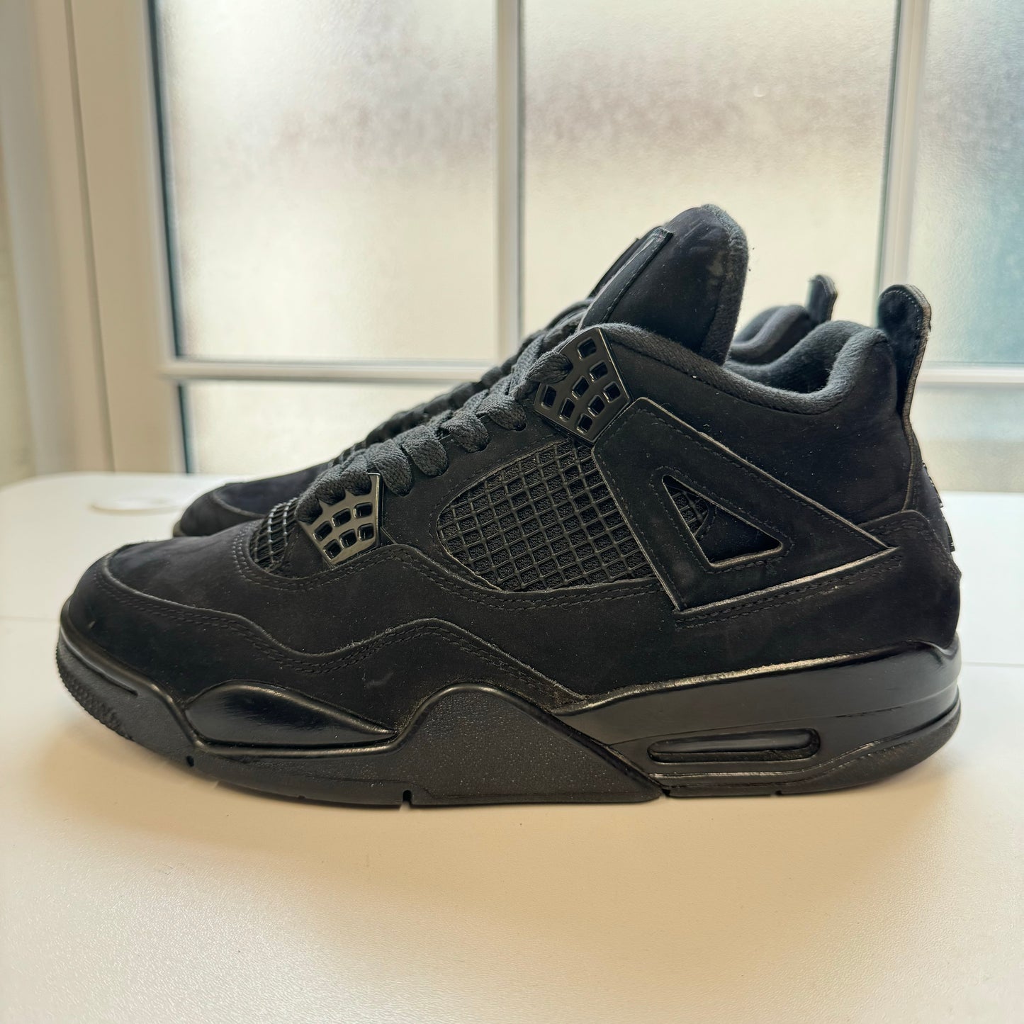 AIR JORDAN 4 BLACK CAT 2020 UK7 (USED)