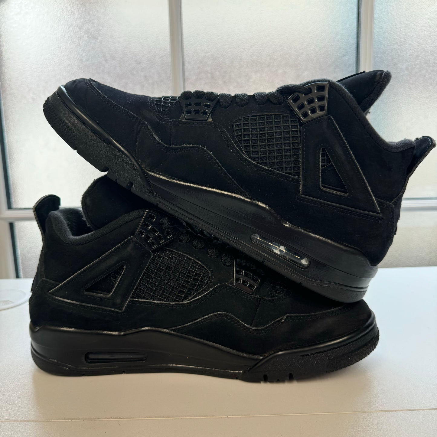 AIR JORDAN 4 BLACK CAT 2020 UK7 (USED)