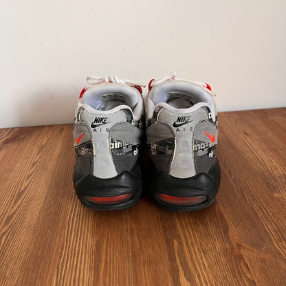 NIKE AIR MAX 95 ATMOS CRIMSON UK7.5 (USED)