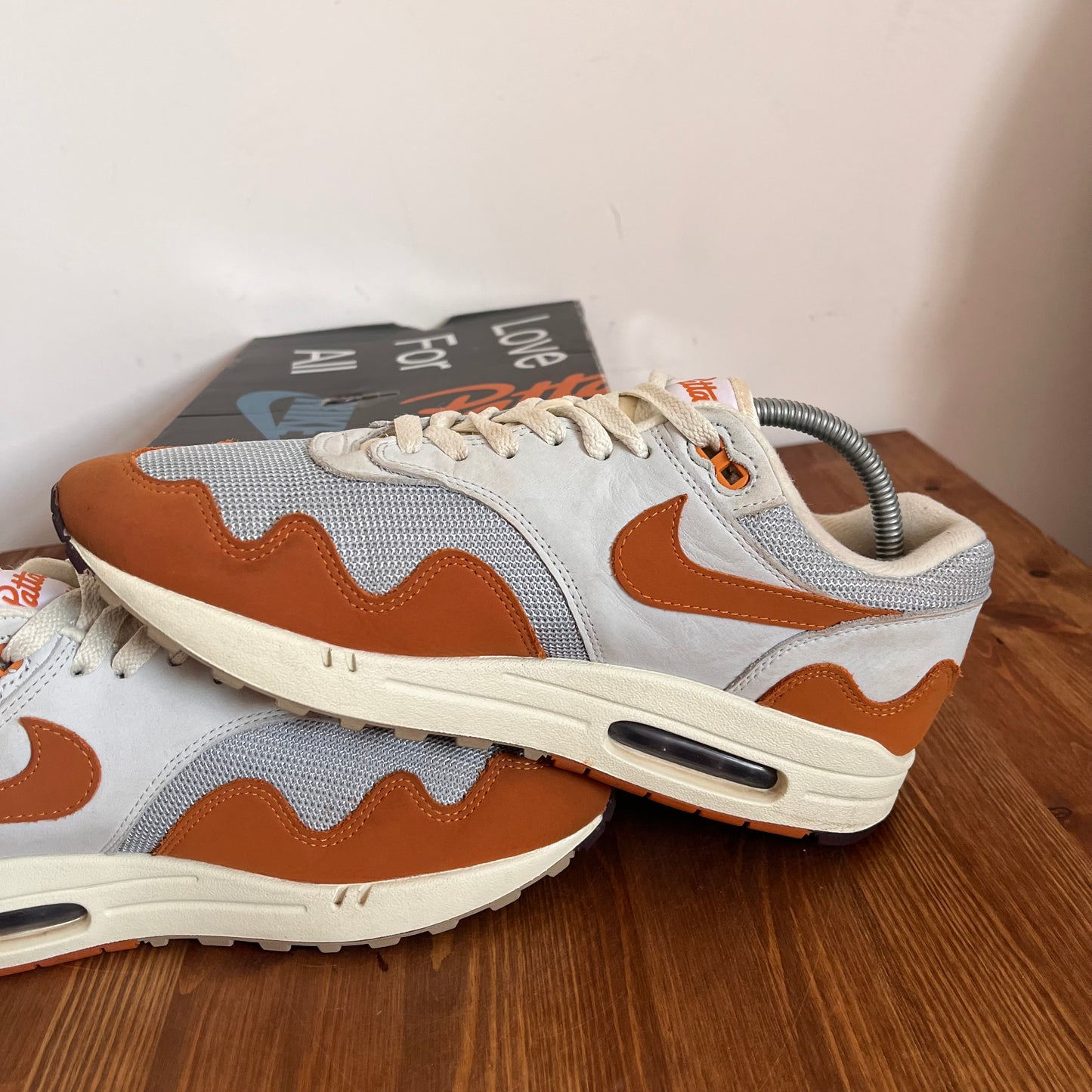 NIKE AIR MAX 1 PATTA MONARCH UK8 (USED)