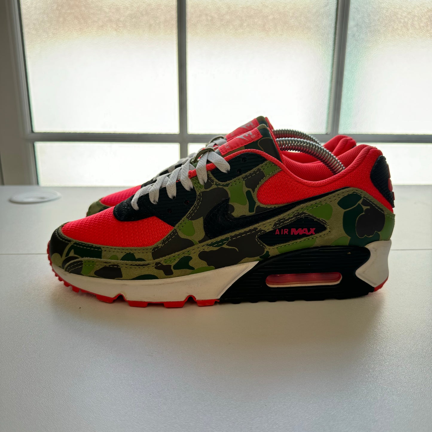 NIKE AIR MAX 90 REVERSE DUCK CAMO UK7 (USED)