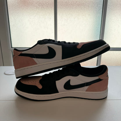 AIR JORDAN 1 LOW BLEACHED CORAL UK10 (USED)