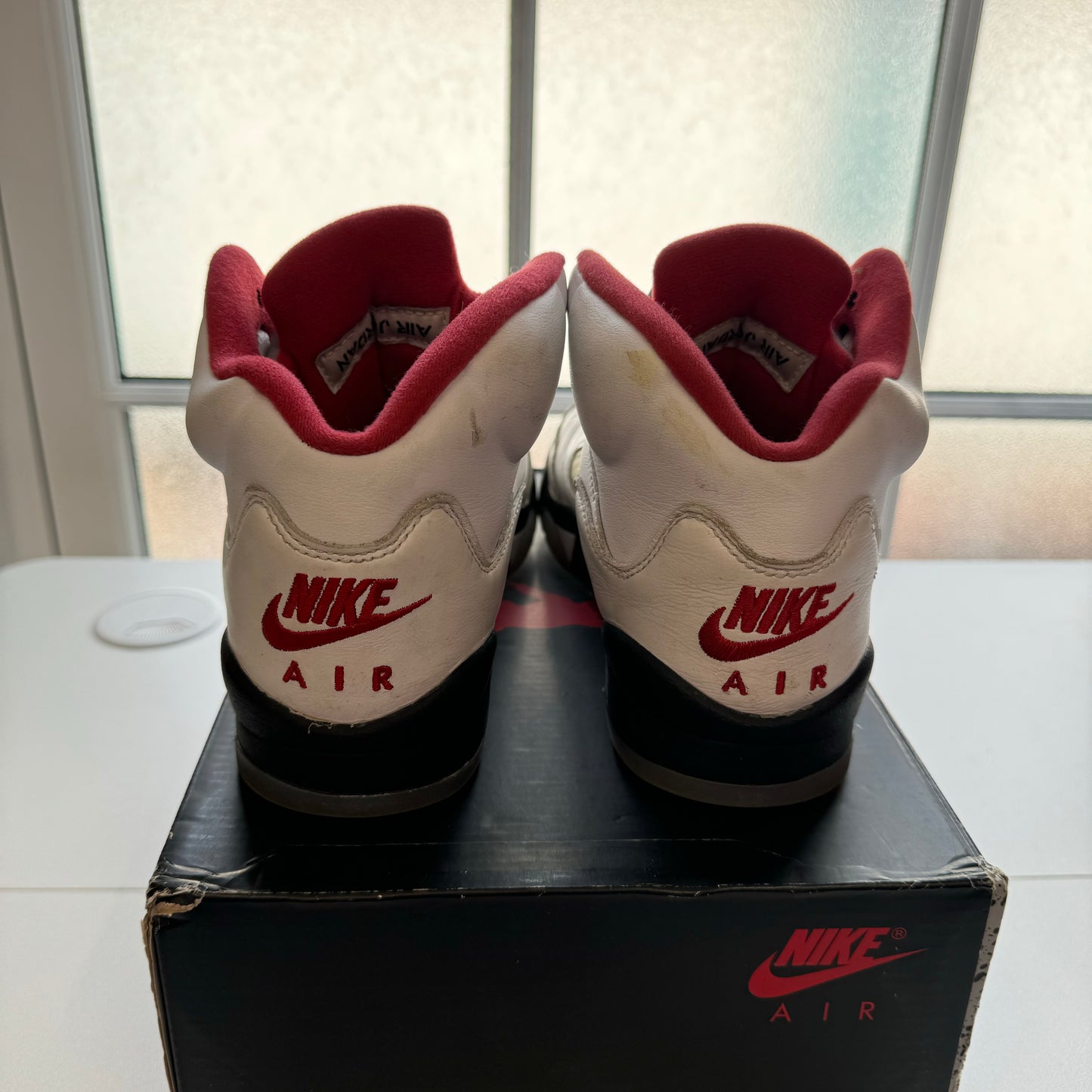 AIR JORDAN 5 FIRE RED 2020 (GS) UK5 (USED)