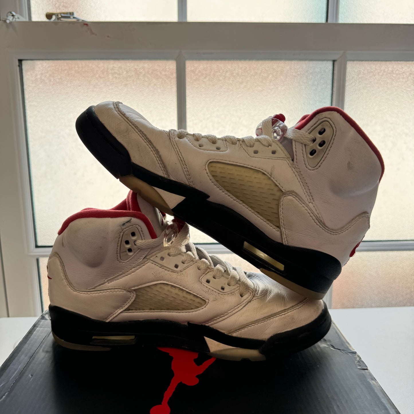 AIR JORDAN 5 FIRE RED 2020 (GS) UK5 (USED)