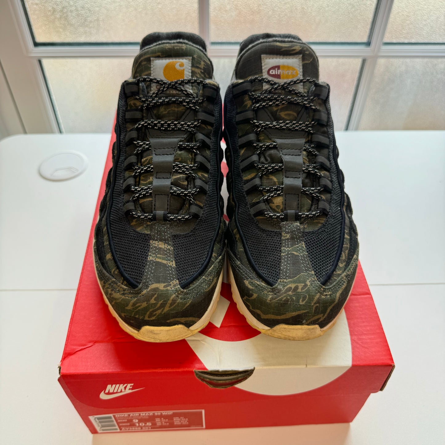 NIKE AIR MAX 95 CARHARTT UK8 (USED)