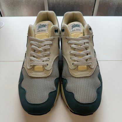 NIKE AIR MAX 1 PATTA AQUA UK10 (USED)