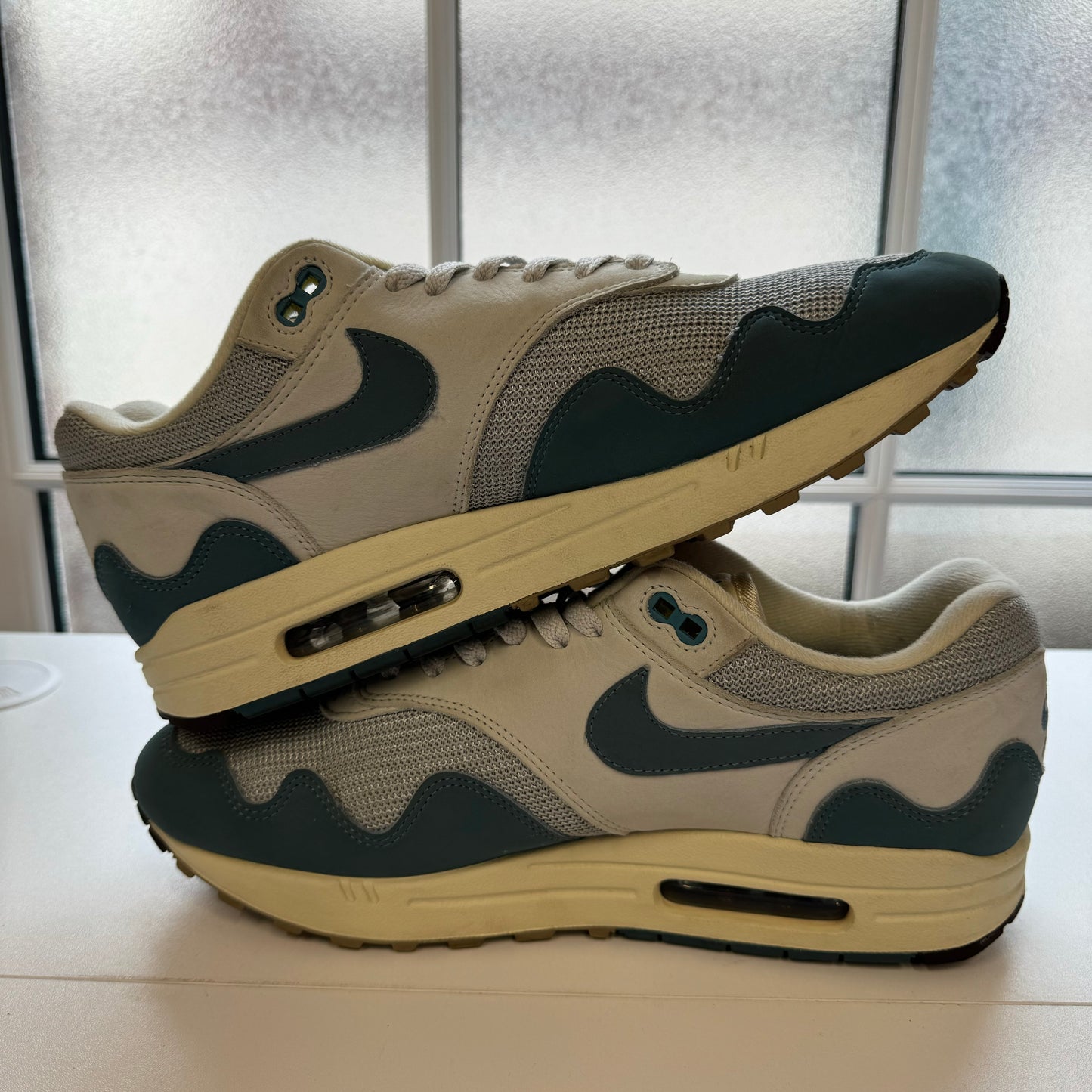 NIKE AIR MAX 1 PATTA AQUA UK10 (USED)