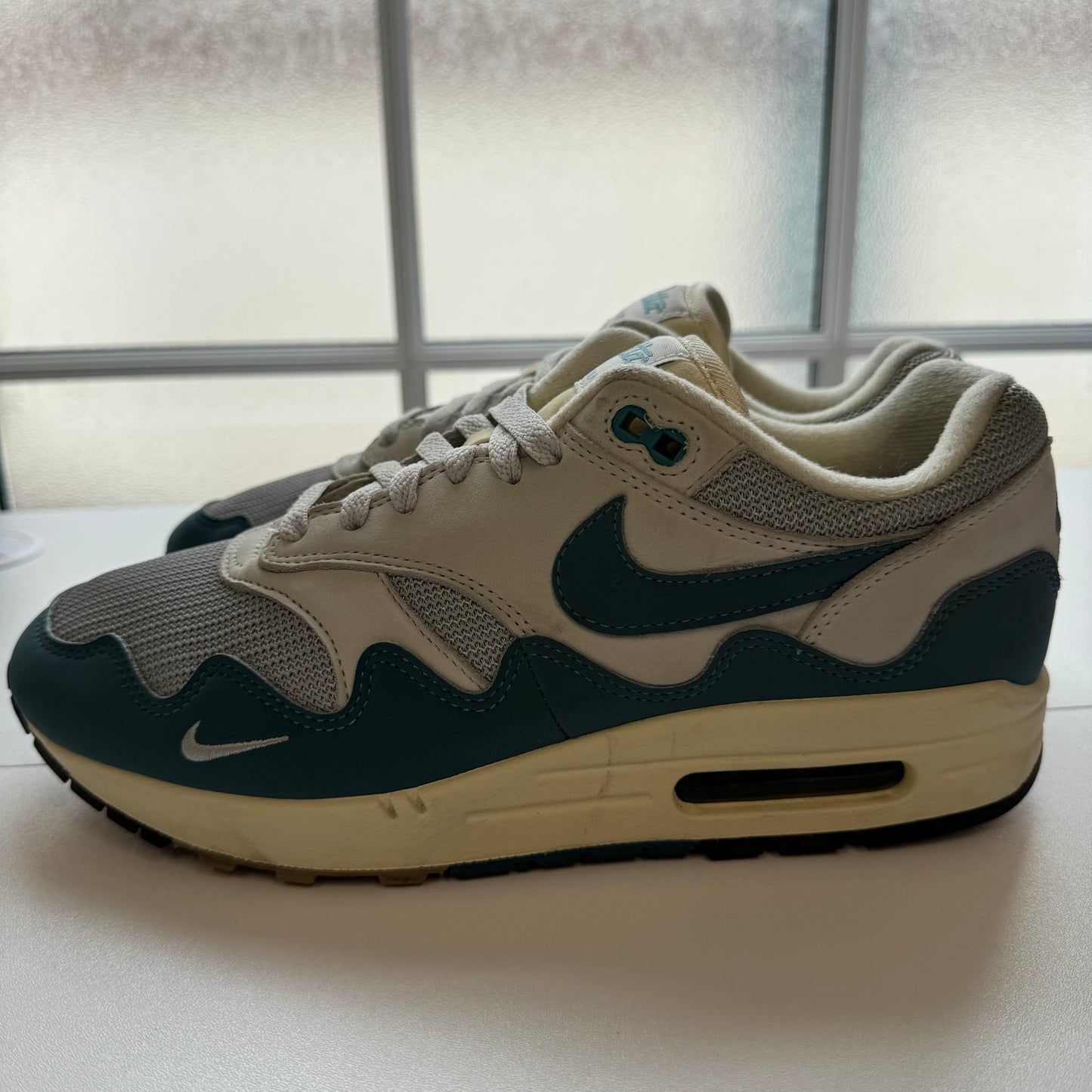 NIKE AIR MAX 1 PATTA AQUA UK8 (USED)