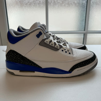 AIR JORDAN 3 RACER BLUE UK9.5 (USED)