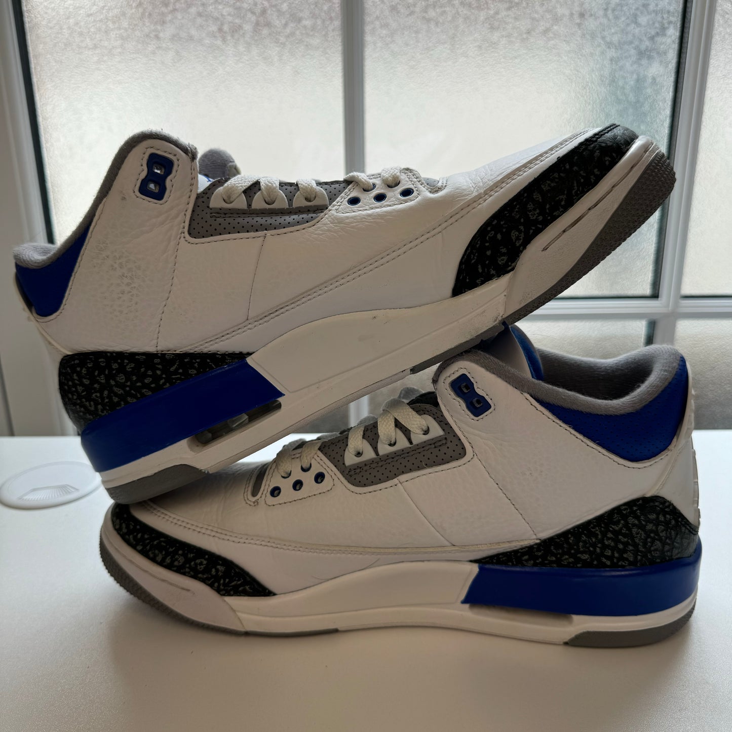 AIR JORDAN 3 RACER BLUE UK9.5 (USED)