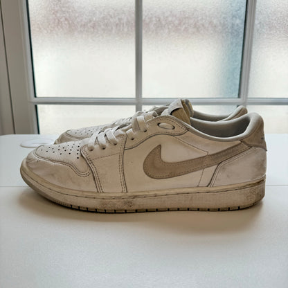 AIR JORDAN 1 LOW NEUTRAL GREY UK10 (USED)