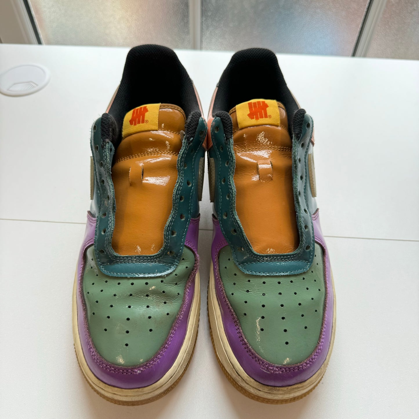 NIKE AIR FORCE 1 LOW UNDEFEATED WILD BERRY UK8.5 (USED)