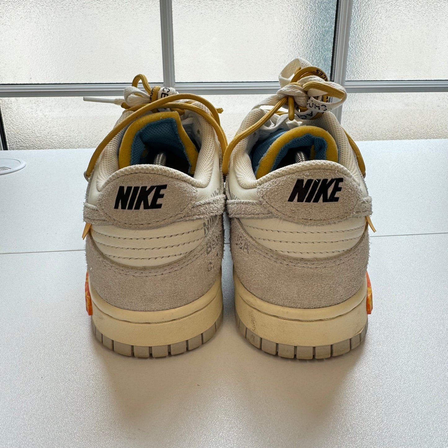 OFF-WHITE X NIKE DUNK LOW LOT 31 UK7 (USED)