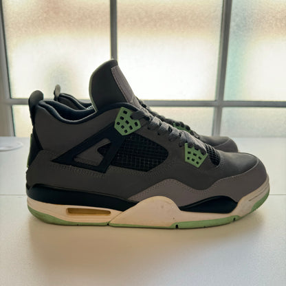 AIR JORDAN 4 GREEN GLOW UK8 (USED)