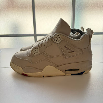 AIR JORDAN 4 BLANK CANVAS (W) UK5 (USED)