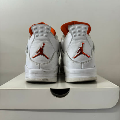 AIR JORDAN 4 METALLIC ORANGE UK8.5 (USED)