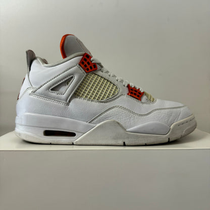 AIR JORDAN 4 METALLIC ORANGE UK8.5 (USED)