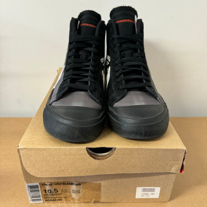 OFF-WHITE X BLAZER MID BLACK UK9.5 (USED)