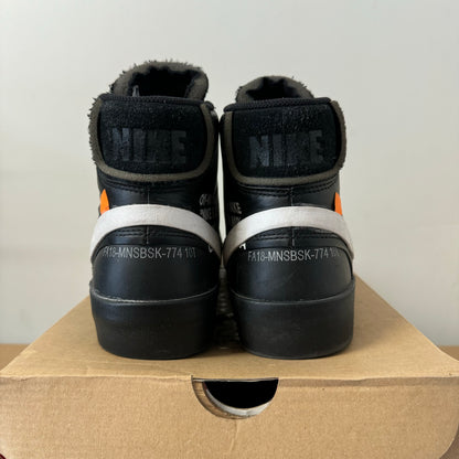 OFF-WHITE X BLAZER MID BLACK UK9.5 (USED)