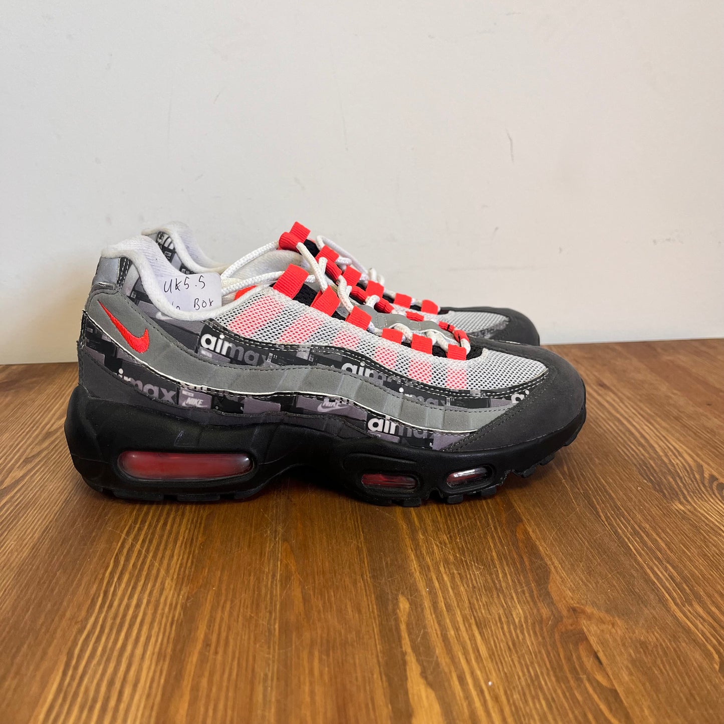 NIKE AIR MAX 95 ATMOS CRIMSON UK5.5 (USED)