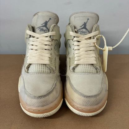 OFF-WHITE X AIR JORDAN 4 SAIL (W) UK7 (USED)