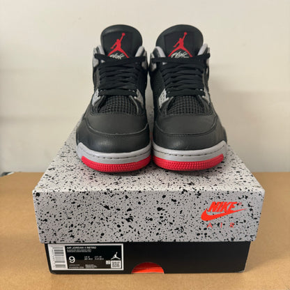 AIR JORDAN 4 BRED REIMAGINED UK8 (USED)