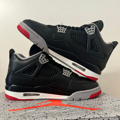 AIR JORDAN 4 BRED REIMAGINED UK8 (USED)