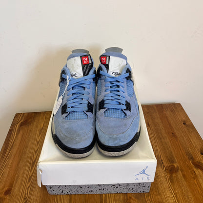 AIR JORDAN 4 UNIVERSITY BLUE UK8 (USED)