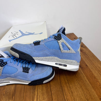 AIR JORDAN 4 UNIVERSITY BLUE UK8 (USED)