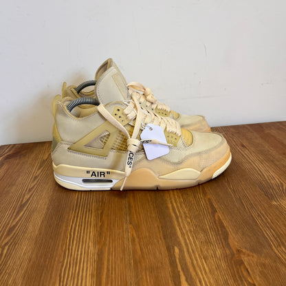 OFF-WHITE X AIR JORDAN 4 SAIL (W) UK6 (USED)